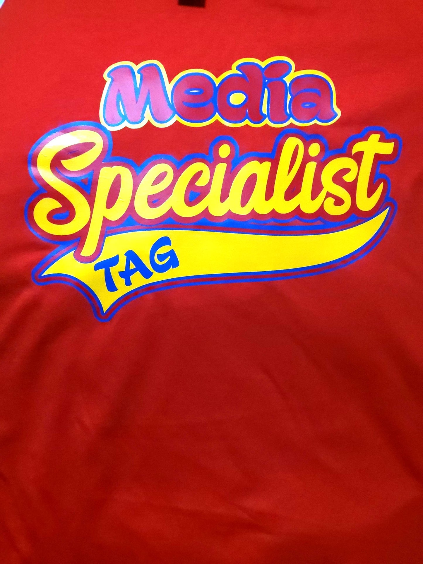 Media Specialist/Para tshirt