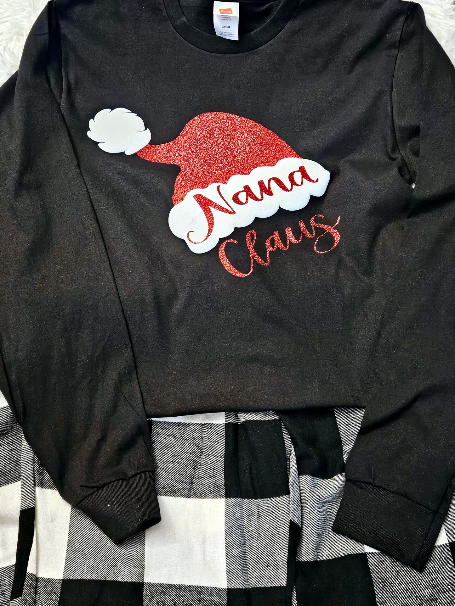 White Buffalo Check Holiday Pajamas