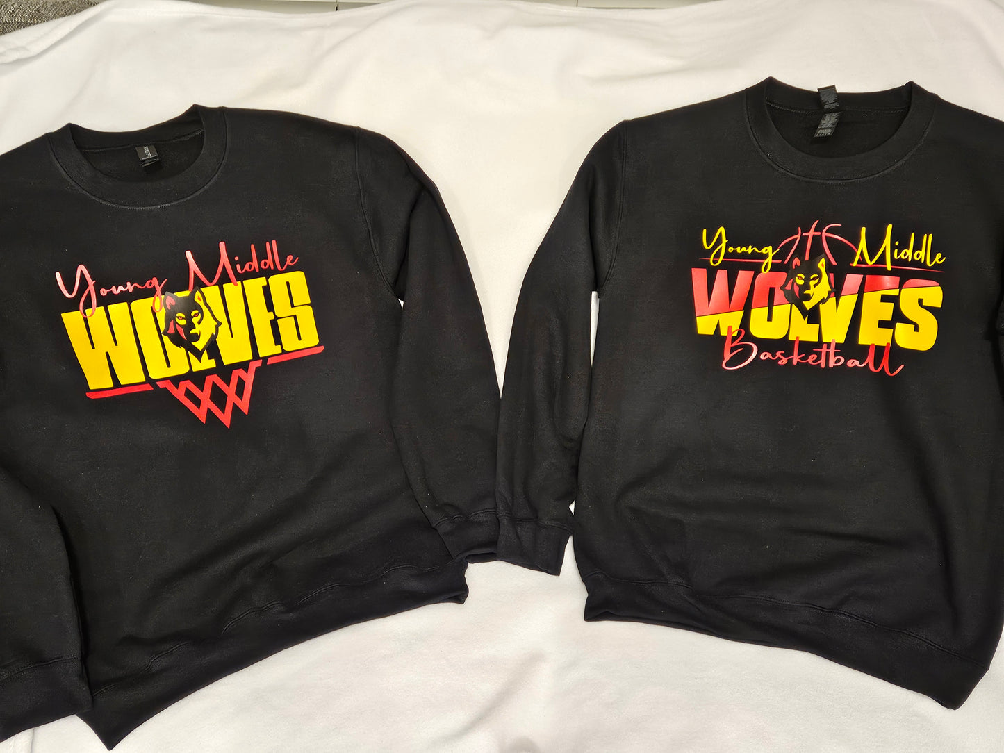 Young Middle Basketball Tshirt