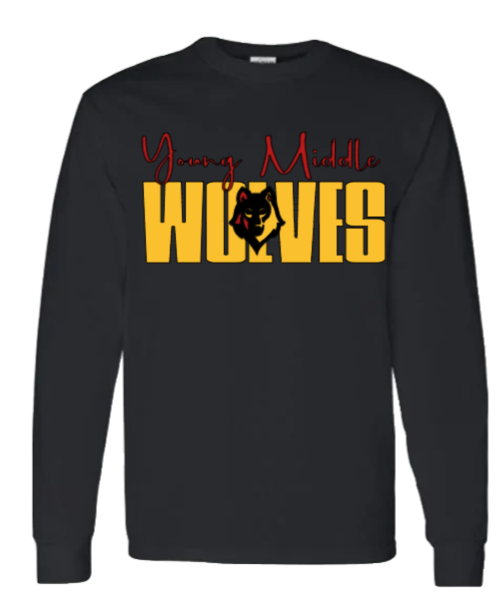 Young Middle Wolves Apparel