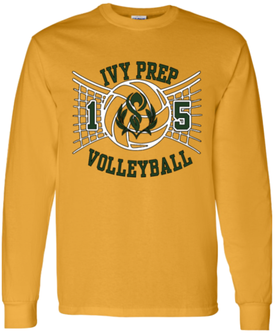 Volleyball T-shirts (Green/Gold Designs 1 & 2)