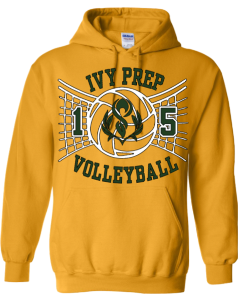Volleyball Fleece (Green/Gold Designs 1 & 2)