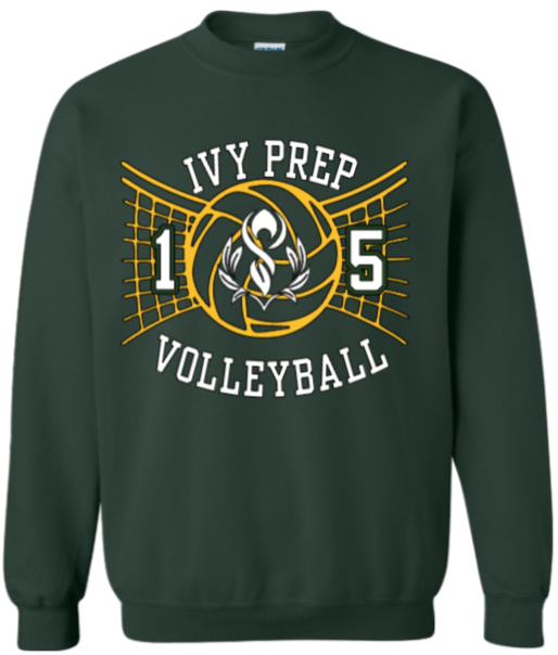 Volleyball Fleece (Green/Gold Designs 1 & 2)