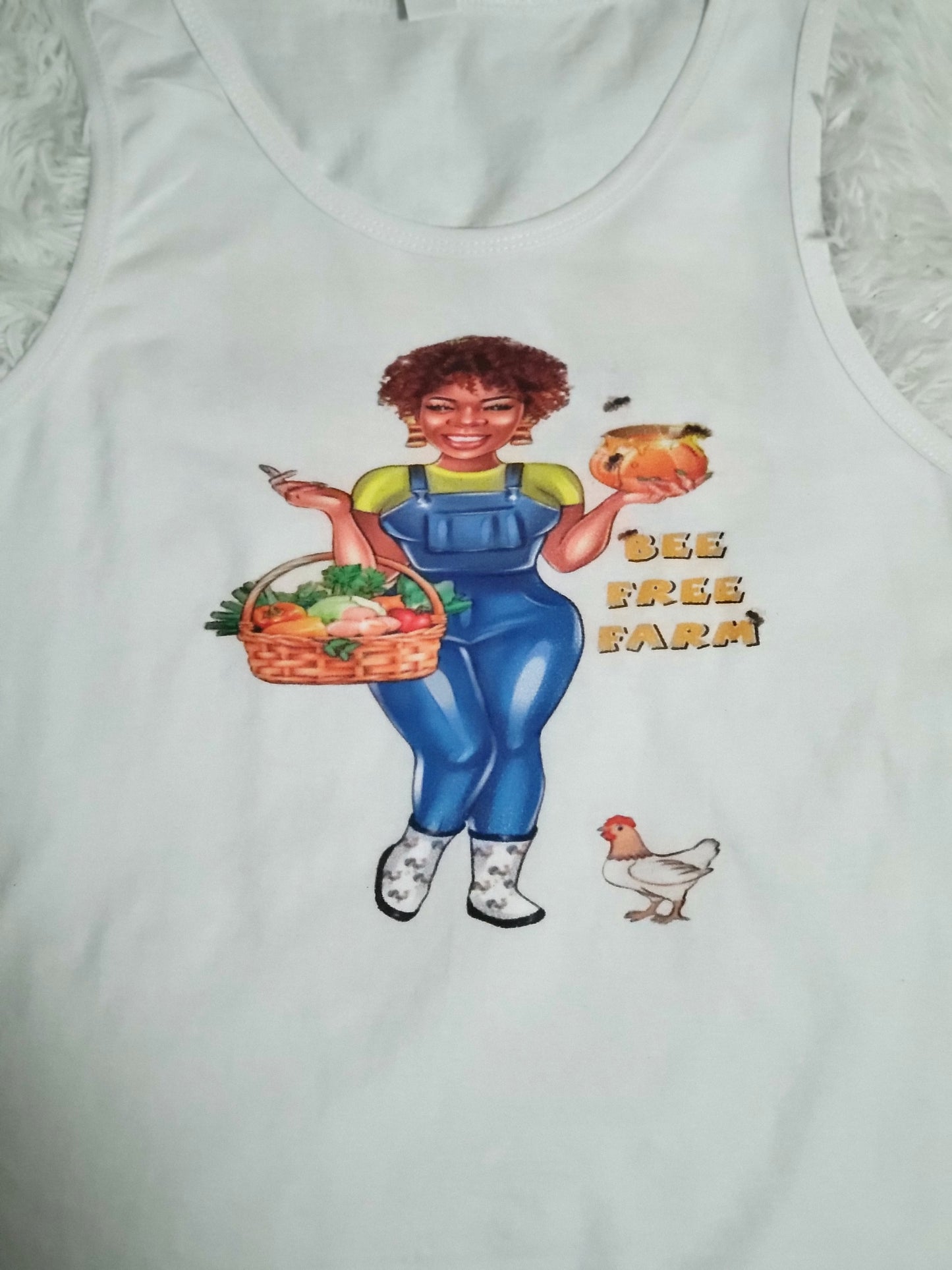 Bee Free Farm Tank Top