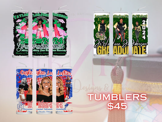 Grad Tumblers
