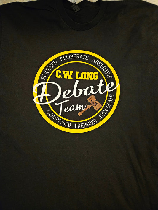 C W Long Debate Team Shirts