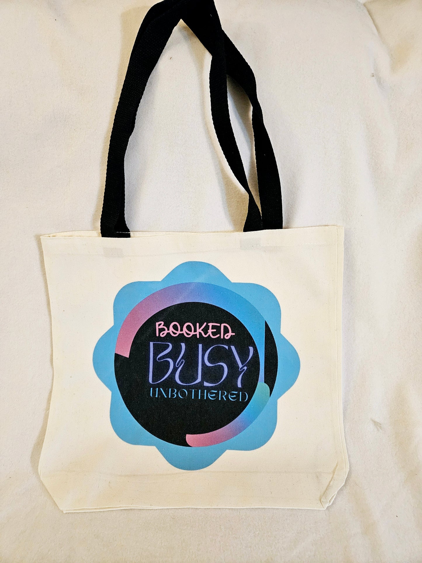 Booked Busy Unbothered Tote