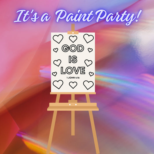 It's a Paint Party!!