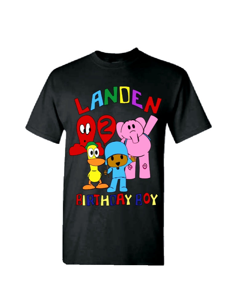 Custom Birthday Youth Tshirt