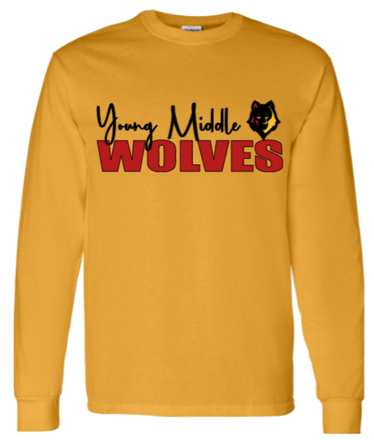 Young Middle Wolves Apparel