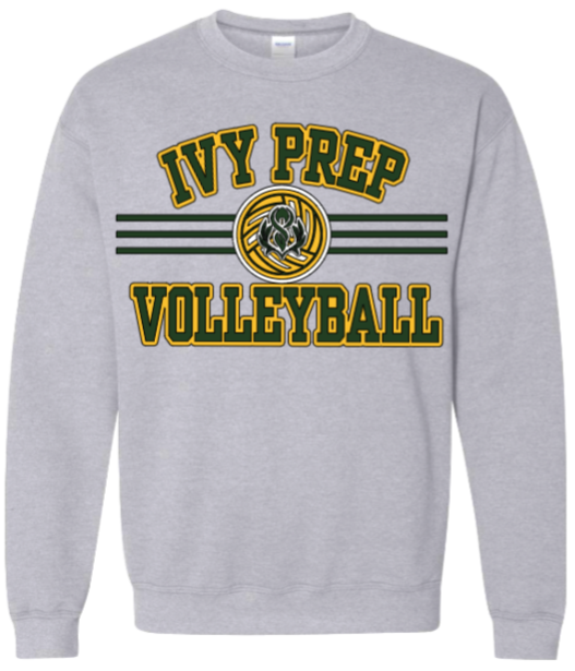 Volleyball Fleece (Gray/White Designs 3 & 4)