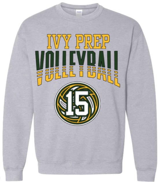 Volleyball Fleece (Gray/White Designs 3 & 4)