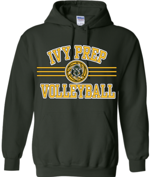 Volleyball Fleece (Green/Gold Designs 3 & 4)