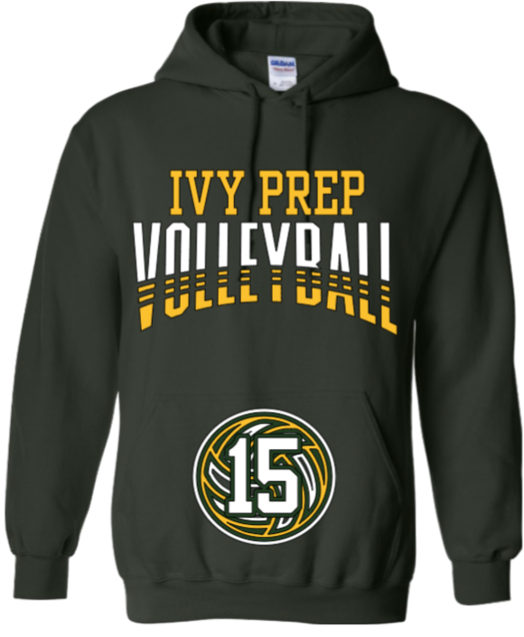 Volleyball Fleece (Green/Gold Designs 3 & 4)