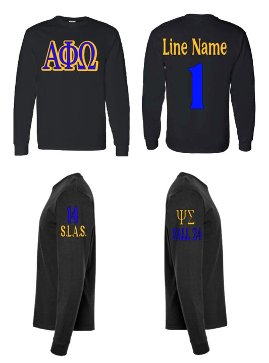 Alpha Phi Omega Fall Line Shirts