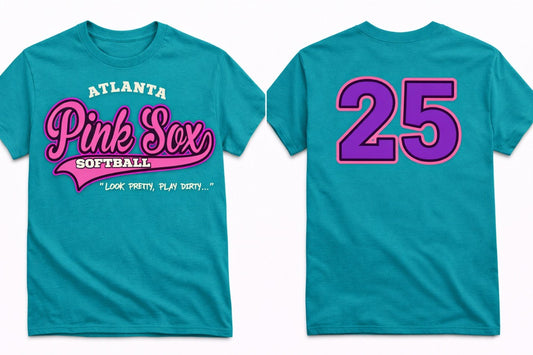 Atlanta Pink Sox Teal