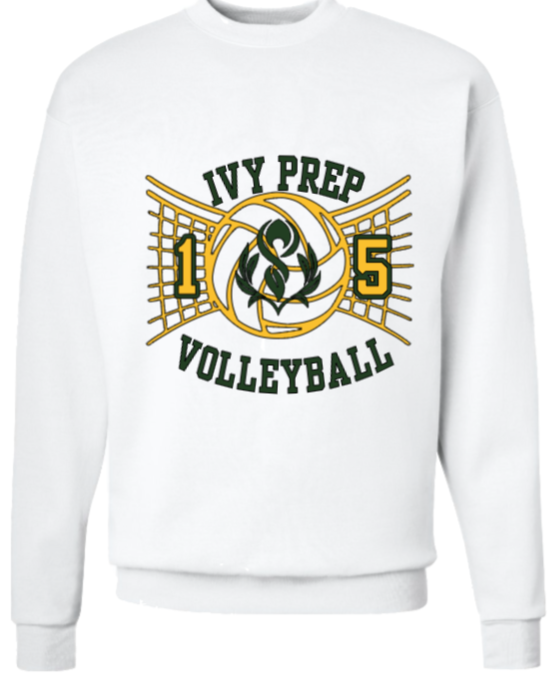 Volleyball Fleece (Gray/White Designs 1 & 2)